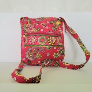 Deliciously Pink! Bella Taylor Quilted Crossbody Purse in Jazzberry - FREE SHIP